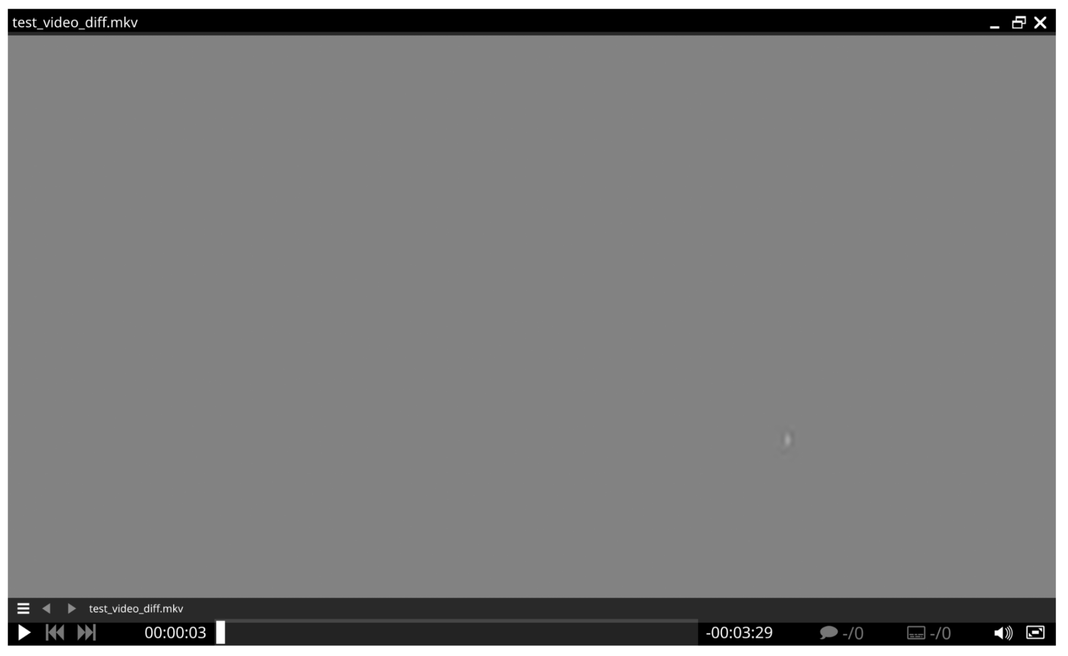 Small white speck revealing a decoding error in dav1d's ARM assembly