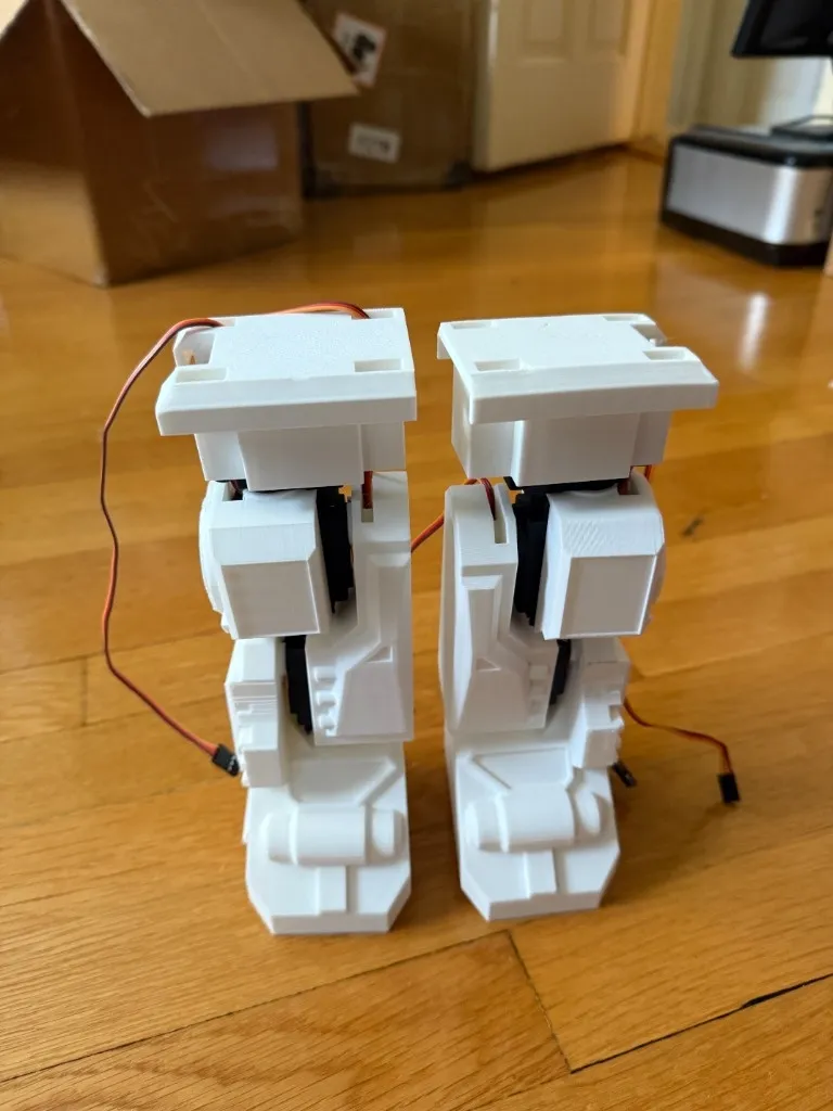3D Printed Robot Legs