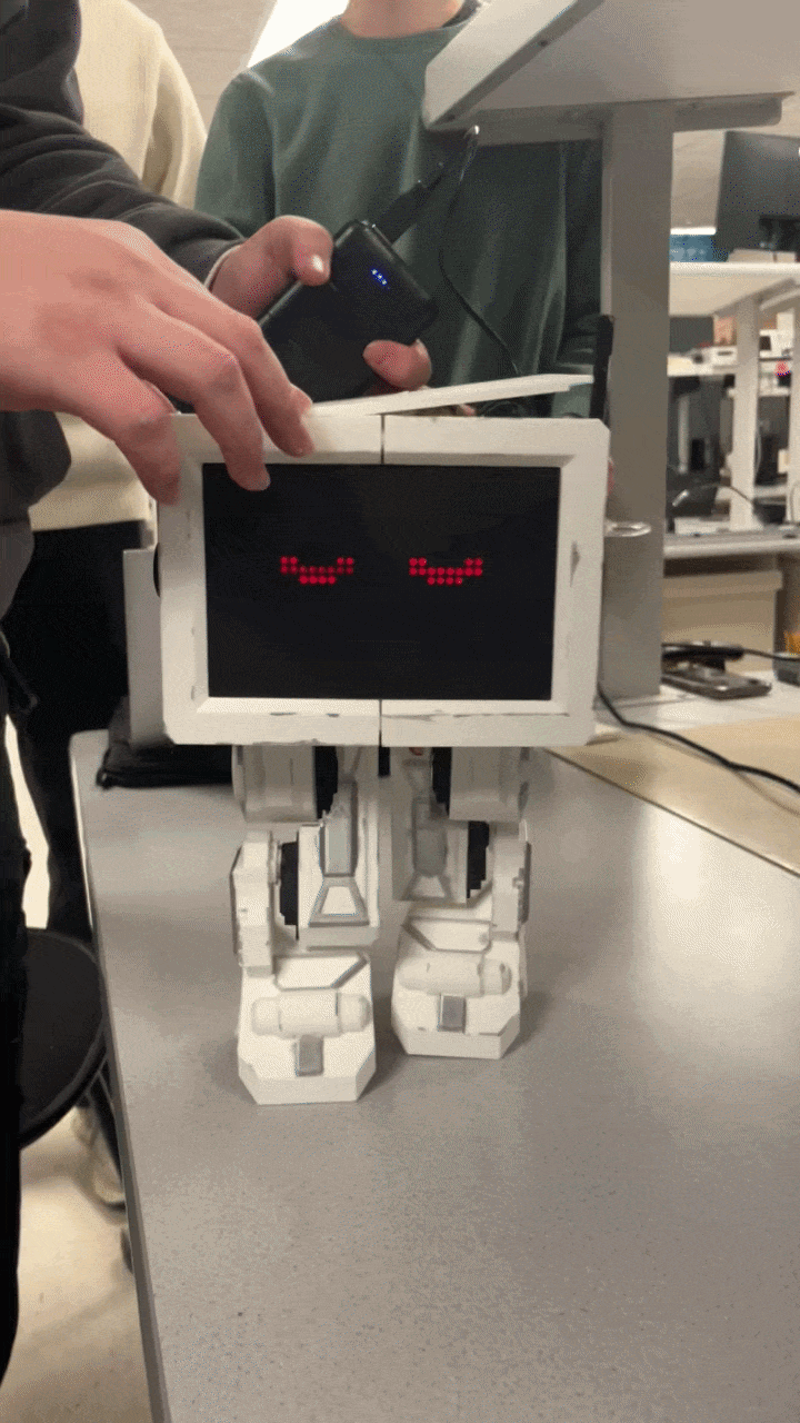 Bebe Robot Walking Test