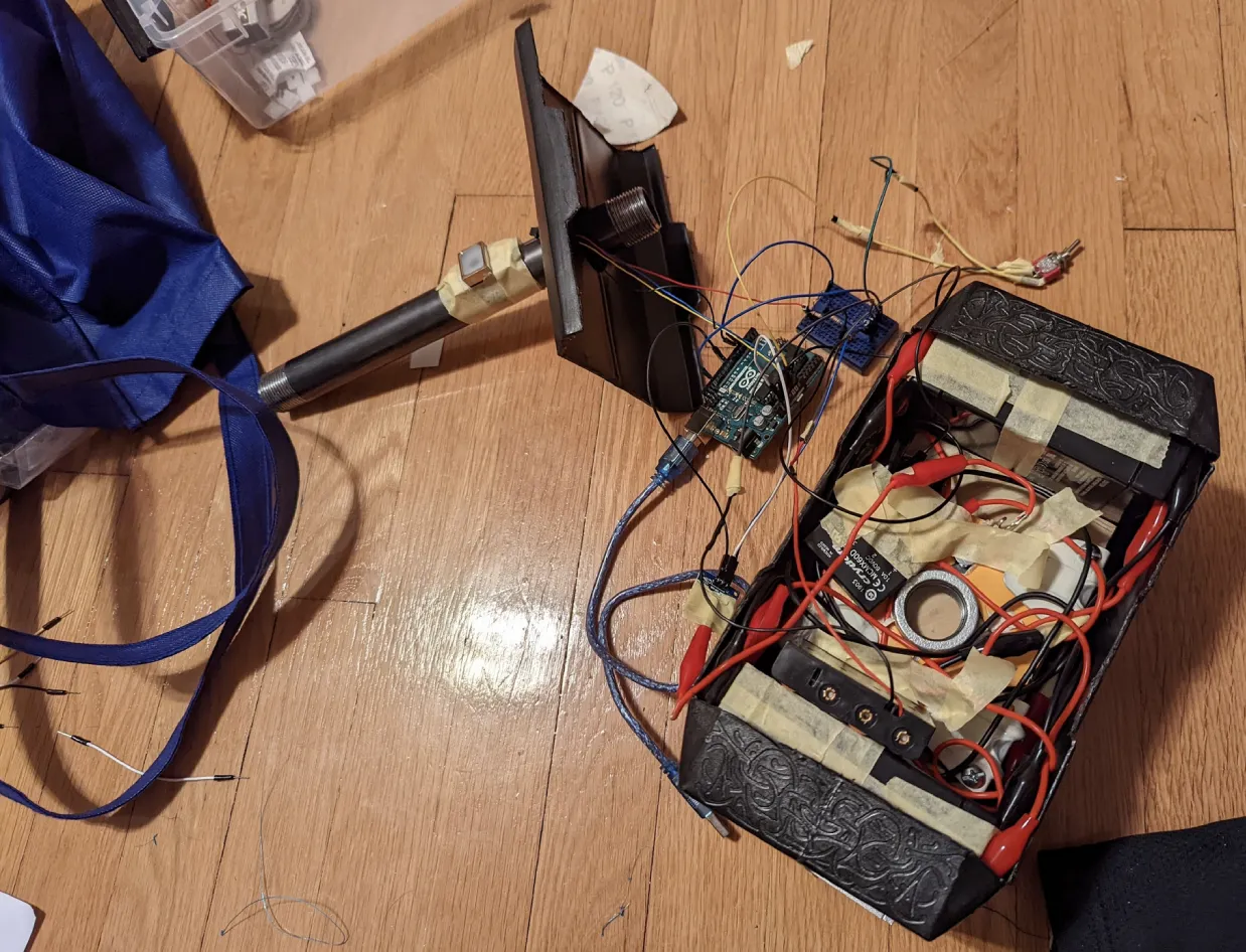 Heavy-duty electromagnetic power supply assembly